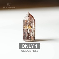 High Grade Garden Quartz Lodolite Mini Tower