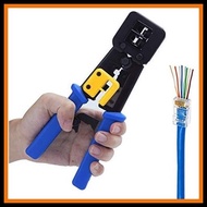 Crimping Tool Pass Through for RJ45 and RJ11 Connectors