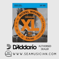 D'ADDARIO EXL140 LIGHT TOP/HEAVY BOTTOM ELECTRIC GUITAR STRING 10-52 (EXL 140/ EXL-140 TALI ELECTRIC