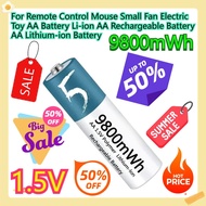 For Remote Control Mouse Small Fan Electric Toy AA Battery Li-ion AA Rechargeable Battery AA Lithium