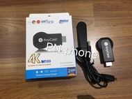 AnyCast 4K M100 รองรับios12 android แสดงผลทีวี 4K Dongle Display Receiver!! สินค้าตัวใหม่ล่าสุดจาก A