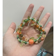 Custom orange bracelet 2F - Taylor Swift Friendship bracelet / THE ERAS / Taylor Swift Friendship br