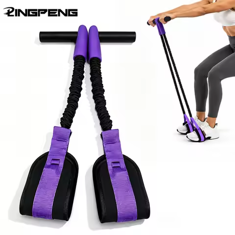 Professional Sit Up Equipment Fitness Resistance Bands Elastic Multi-purpose Stretch Bands AB Traini