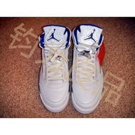 136027- 142 Air Jordan 5V Retro Jordan 5th Generation Replica Maple Rukawa White Blue