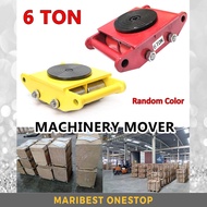 6 Ton 360° Degree Rotation Heavy Duty Industrial Machinery Mover Lifter Cargo Trolley Wheels Dolly S