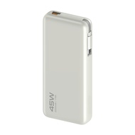 แบตสำรอง Fast charging PD45W 20000mAh พร้อมสายในตัว ใช้งานได้ยาวนานอย่างต่อเนื่อง ORSEN E66