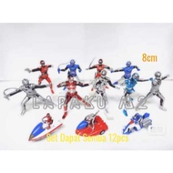 Gavan Sharivan Shader Action Figure set of 12 pieces/ Display Topper