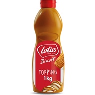 Lotus Biscoff Topping Sauce - Squeezy Bottle -Speculoos Flavour - Ice Cream Topper - Coffee Drizzle