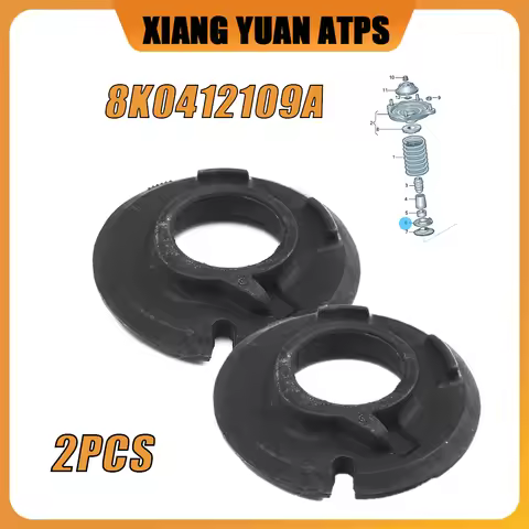 2PCS 8K0412109A Shock Absorber Lower Spring Seat Pad For Audi A4 A5 A6 A7 Q5 08-16 Porsche Macan 201