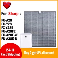 Compatible Replacement Filter FZ-Y28FE for Sharp Air Purifier FU-A28 FU-A28E-W FU-A28E-B FU-Y28 FZ-Y