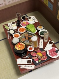 絕版Re-Ment 燒肉店食玩