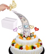 MONEY BOX SURPRISE MONEY CAKE money box money box for money cake box for money pull cake