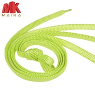 MK (1 Pair) - Thin fiber shoelace MKPK6 110CM GREEN