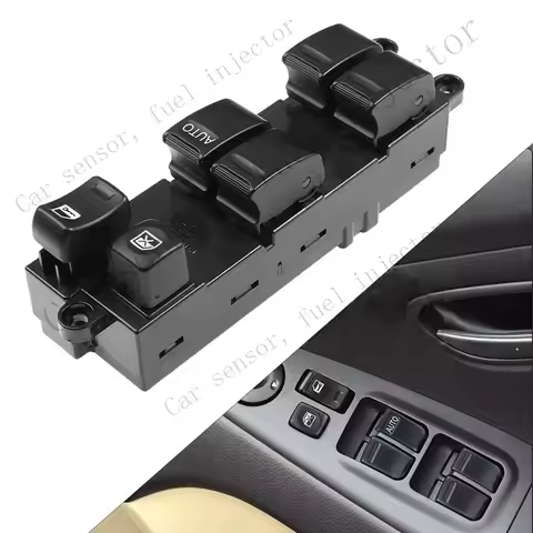 Q+ Master Power Window Switch 25401-AL500 For Nissan Navara D22 Skyline X-Trail RHD