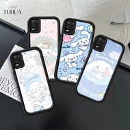 Cinnamoroll hp Clear Plating Casing for OPPO Reno Find Narzo 20A A31 A91 N53 A74 4 X3 5i 6 6i N63 10