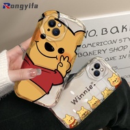 Winnie the Pooh Clear Cases For Honor 90 Lite X9B X8B X7A X8A X7B X9 X9A X8 Pura 70 Pro Ultra P60 AR