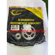 sprocket subakimoto 428 rc80 33-37