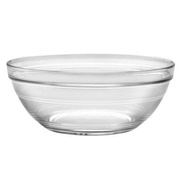 Duralex Bowl 26cm Clear & Stackable/Duralex Big Bowl 3.45L Made In France/Mangkuk Besar Duralex 3450