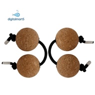 Shaker 2 Pairs Cork Kashaka Shaker Asalato Ball Instrument Percussion Instrument Classical African B