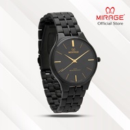 Mirage Jam Tangan Pria Analog 18602 M Full Black Original Stainless