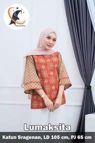 Baju Batik Wanita Modern Terbaru 2022 Terlaris Model Blus Batik Murah Atasan Wanita Formal Batik Bl