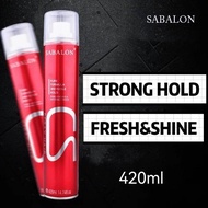 Sabalon Net Strong Hold Hair Spray 420ml Ultimate Style Control for All Hair Types Professional