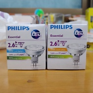 Philips GU5.3 MR16 GU5.3 12V AC 2.6W 24D LED Bulb New