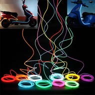 EL Cool lights Motorcycle/Car decor Ambiance lights Strip LED Neon family dance decor rope tube sewn