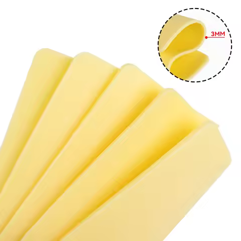 1/3/6/9PCS 15*20*0.3cm Tattoo Practice Fake Skin Sheet Double Side Blank Silicone Practice Skin prac