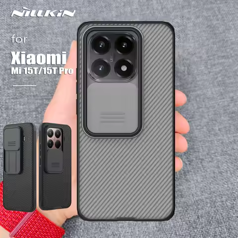 Nillkin for Xiaomi Mi 15T Pro / 15T 5G Case Camera Protection Lens camshield Pro Hard 360 full Back 