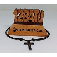 MATA CROSS EYE ROPE NECKLACE NUMBER 68