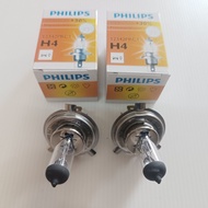 (2pcs H4 12342PRC1) H4 12v 60/55w Premium Vision +30% More Light Brightness Hi Low Beam Car Head Lig