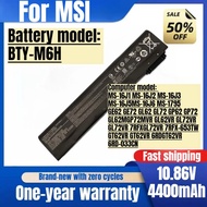 BTY-M6H for MSI MS-16J1/16J2/16J3/16J5/16J6/1795 GE62/72 GL62/72 GP62/72 7RFX-653TW GT62VR  6RD-033C