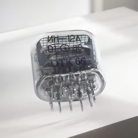 IN-12 IN12 Glow Tubes Symbol Tube with Decimal Point Nixie Tube Clock Glow Tube for Glow Clock Nixie