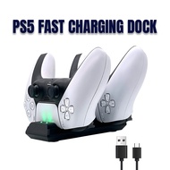 Fast Charging Dock For PS5 Controller / Gamepad Vertical Charger Stand Holder for PlayStation 5