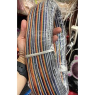 10 Pin Awg 26 Rainbow Cable in Silver @60 Meters