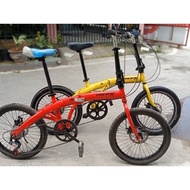 [✅Ready Stock] Sepeda Repaint Sepeda Lipat Second Sepeda Bekas Rasa