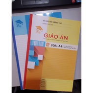Accounting book, lesson plan book, A4 horizontal lined notebook 200 million or 300 million