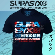 SUPASYX スパシク Mirror Samurai Premium Designer UNISEX, COUPLE, MEN T-Shirt Collection - KNCKOUT Mirror-Samurai logo