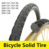 Bicycle solid tire 20/24/26 inch x1.50/1.95/1 3/8 bicycle solid tires 26 inch mtb tire Anti Stab Rid