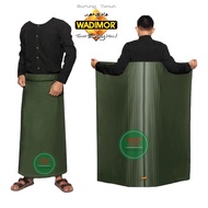 Sarung wadimor dewasa coklat tumpal salur