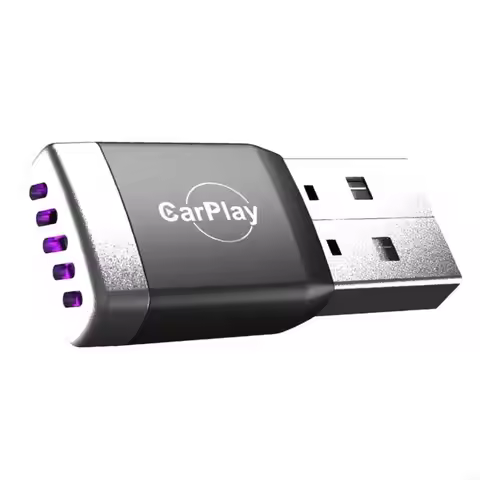 Plugs Play Car Wireless Car play Adapter High Clearly video Streaming Device 83CE