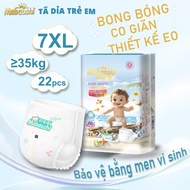 MABAOSHI diapers, size 7XL, super large newborn diapers, super thin and breathable, suitable for bab