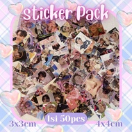 [Contents 50 pcs] Sticker Deco Freebies Sellkor Mail Diecut KPOP BTS TXT NCT 127 DREAM WAYV SEVENTEE