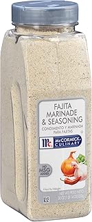 McCormick Culinary Fajita Marinade & Seasoning, 30 oz - One 30 Ounce Container of Fajita Seasoning M