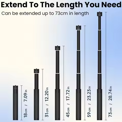 FeiyuTech Handheld Adjustable Extension Pole for Feiyu Pocket 2 2S G6 PLUS VLOG Pocket 2 Vimble 3 3S