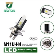 RTD MOTORCYCLE LIGHT BULB M11U H4 H6 RAYTON BEBEK HEADLAMP