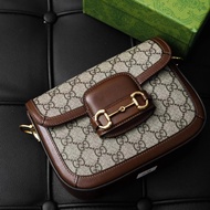 G GG Bag Gucci 1955 Saddle Bag gucci Original Leather Gucci Hot-selling Classic Style Men Women Same