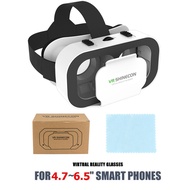 3c แว่นตาVR แว่นตาเสมือนจริง 3D VR Glasses Headset แว่นดูหนังแบบ 3D สำหรับสมาร์ทโฟน 5 ถึง 7 นิ้ว ดูห