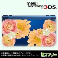 (new Nintendo 3DS 3DS LL 3DS LL ) 生花 フラワー 花柄 ピンク カバー